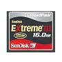 SanDisk SDCFX3-016G-A31 16 GB Extreme III CompactFlash Card (Retail Package)