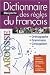 Dictionnaire des r�gles du fran�ais