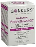 Review Bonkers  / Bonkers Tea Maximum Performance, 18 Count, Bag (Pack of 6)
