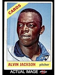 Trading Cards: 1966 Topps Venezuelan # 206 Alvin Jackson St. Louis Cardinals (Baseball Card) Deans Cards 2 - GOOD - Topps Venezuelan
