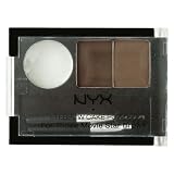 NYX Eyebrow Cake Powder, Dark Brown/Brown