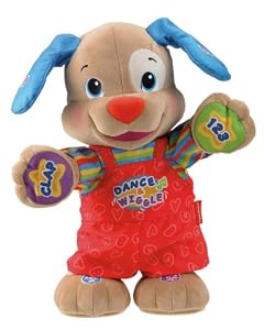 Fisher-Price W4123 Laugh and Learn Dance and Play Puppy, English only