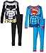 DC Comics Toddler Boys Superman VS Batman 4pc Cotton Set, Multi, 4T