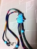 Penguin pals kids eyeglass cord multi-colored cord