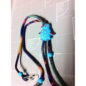 Click here to buy Penguin pals kids eyeglass cord multi-colored cord by Leader.
