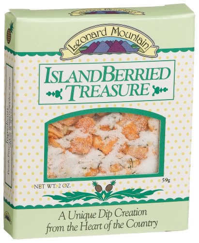 Leonard Mountain Islandberried Treasure Fruit Dip (Peach & Pineapple Mix), 2-Ounce.... by Leonard Mountain