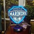 Mariners - Neon Shield Table Lamp