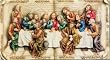 Decorative Plate - The Last Supper - 35 and 1/2x20 and 1/2in. - Imported