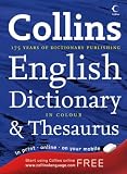 Collins Dictionary and Thesaurus: Two Books in One (Dictionary Thesaurus): Two Books in One