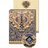 I Monogram Jewel and Gold Foil Embellished Pocket Note Pad