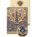 I Monogram Jewel and Gold Foil Embellished Pocket Note Pad