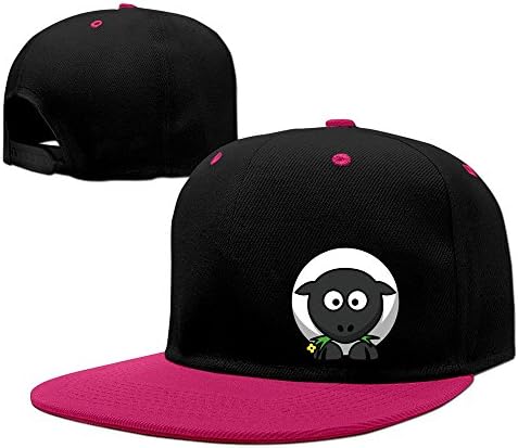 Cartoon Anmial Funny Sheep Adjustable Fashion Sports Cap Pink