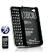 Buletooth Wireless Rubberized Hard Shell Slider QWERTY Keyboard Case for iPhone 4
