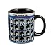 Vandor The Beatles Hard Day's Night 12-Ounce Ceramic Mug, Black
