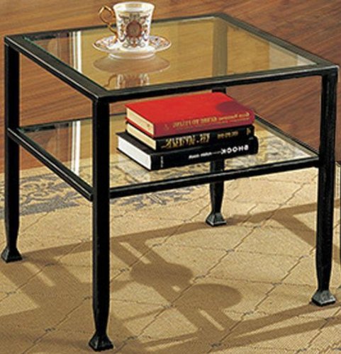 Carrollton Coffee Table 18.5Hx20W BLACK METAL
