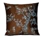 Rose Tree Sablon II 16-Inch Silk Embroidered Pillow