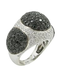 14k White Gold  5.45ctw Diamond Cocktail Ring 17059 Size 8