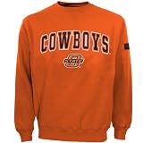 NCAA Oklahoma State Cowboys Orange Automatic Crew Sweatshirt