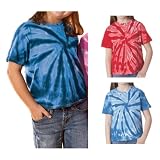 Gildan Tie-Dyes - Youth One-Color Pinwheel Tee (77B)