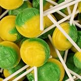 Mega Lollies Lemon & Lime - 10 Pack