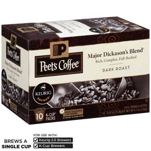 Peet's Coffee Major Dickason's Blend 120 K-Cups