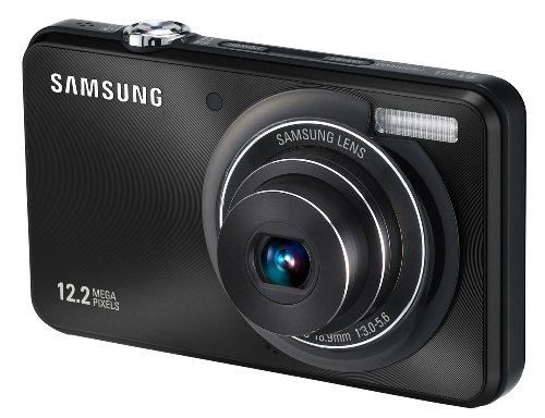 Samsung ST45 Digitalkamera (12 Megapixel, 3-fach Zoom, 6,9 cm (2,7 Zoll) Display, Bildstabilisierung) black