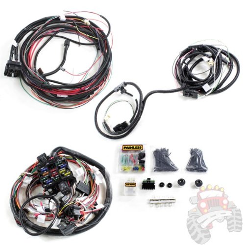 Painless Performance Wiring Pre-Terminated Wire Harness 1976-1986 Jeep CJ5, CJ7 and CJ8 Scrambler # 10110