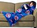 Detroit Pistons Youth Comfy Throw Blanket with Sleeves