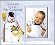 To Daddy on Our First Christmas - Picture Frame Gift