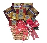 518cOUq69qL. SL160  Youre So Sweet! Ghirardelli Chocolate Gift Tote   SMALL   Valentines Day Gift Basket