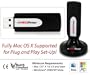 NewerTech MAXPower 802.11n/g/b Wireless USB 2.0 Stick Adapter & Extension Cradle