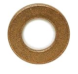 Oilite Sintered Bronze Thrust Bearings TT2001B 1 ID x 2 OD x 1/8 Thickness