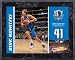 Dirk Nowitzki Dallas Mavericks 8x10 Color Plaque