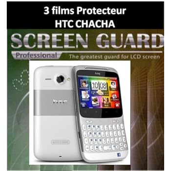 Films Protection Ecran HTC CHACHA lot de 3 [Appareils électroniques]