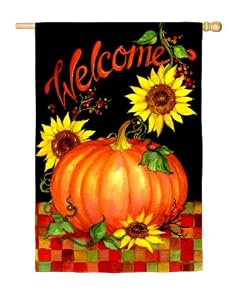 Regular Sized Flag Welcome Harvest Time