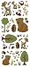 Eddie Bauer Enchanted Hollow Wall Decals, Brown