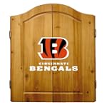 SAVE $20.00 - Imperial Cincinnati Bengals Licensed Solid Pine Cabinet and Bristle Dartboard Set $139.00