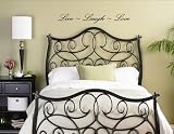 LIVE LAUGH LOVE Vinyl wall quotes stickers sayings home art decor decal