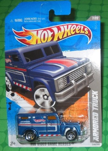 2011 Hot Wheels - HW Video Game Heroes 7/22, ARMORED TRUCK 229/244