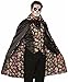 Forum Men's Day Of The Dead Cape Costume Accessory