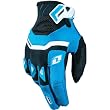 One Industries Armada Men's MotoX Motorcycle Gloves - Cyan/Black