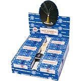 Satya Sai Baba Nag Champa Temple Incense Cones, Carton of 12 Boxes