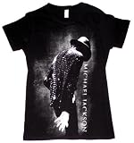 Michael Jackson King of Pop Juniors' Black T-shirt