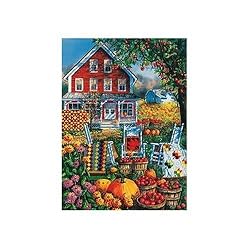 Autumn Quilts Jigsaw Puzzle 1000pc by White Mountain