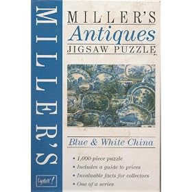 MILLERS ANTIQUES JIGSAW PUZZLE - BLUE AND WHITE CHINA
