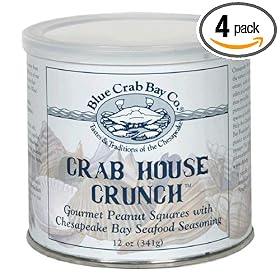 Blue Crab Bay Co. Crab House Crunch, 12-Ounces (Pack of 4) by Blue Crab Bay Co.