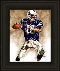 Indianapolis Colts Framed Peyton Manning Indianapolis Colts Large Giclee NFL Football