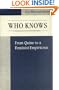 Who Knows: From Quine to a Feminist Empiricism
