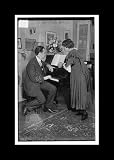 Reprint K. Schindler and wife at piano 1900