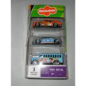 Click here to buy Matchbox Nickelodeon Nick Jr. MBX Metal 3 Pack Set Die-cast Cars ~ Dora, Diego, Blues Clues, Etc..